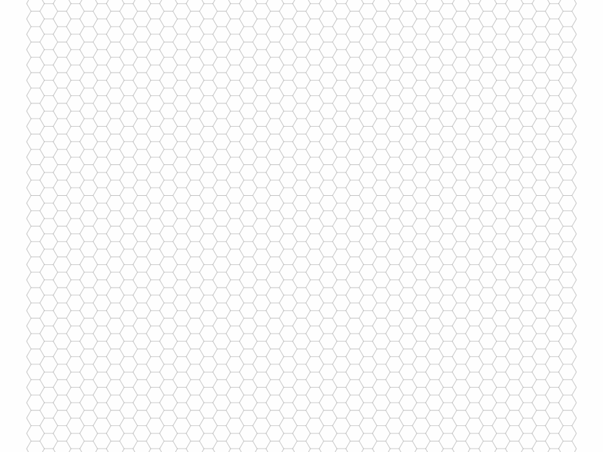 Free Online Graph Paper Hexagonal
