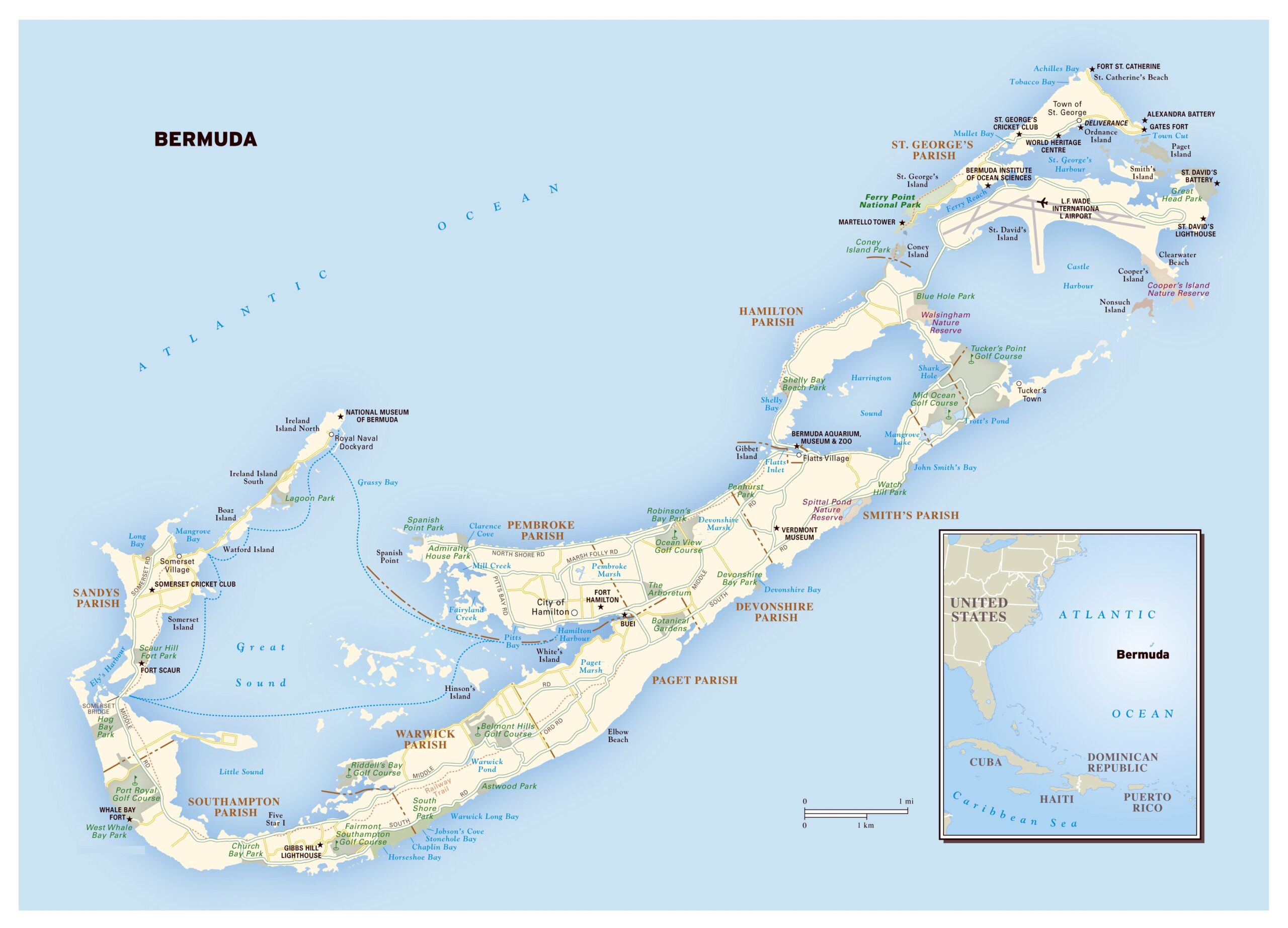 Free Printable Road Map Of Bermuda Download Free Printable Road Map Of Bermuda Png Images Free Worksheets On Clipart Library