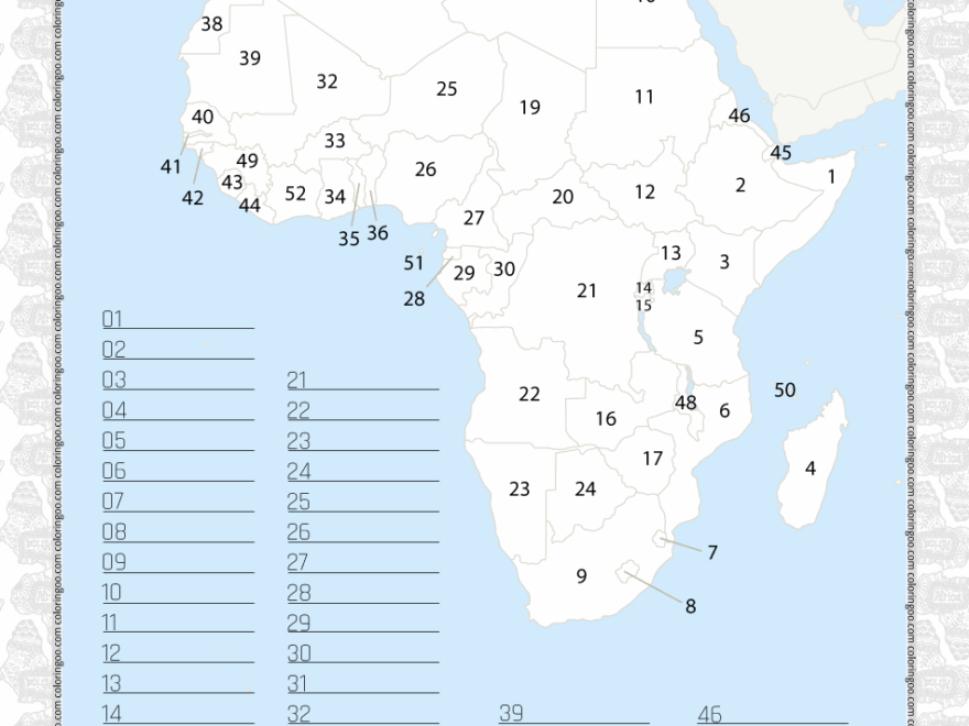 Free Printable United States Map Quiz And Worksheet Worksheets Library