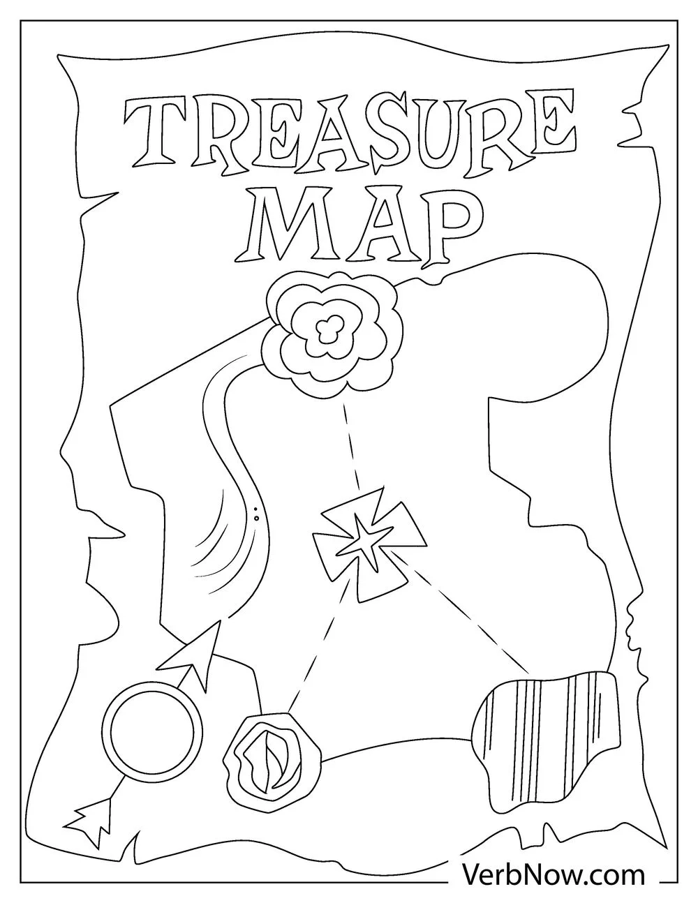 Pirate Treasure Maps Printables For Kids