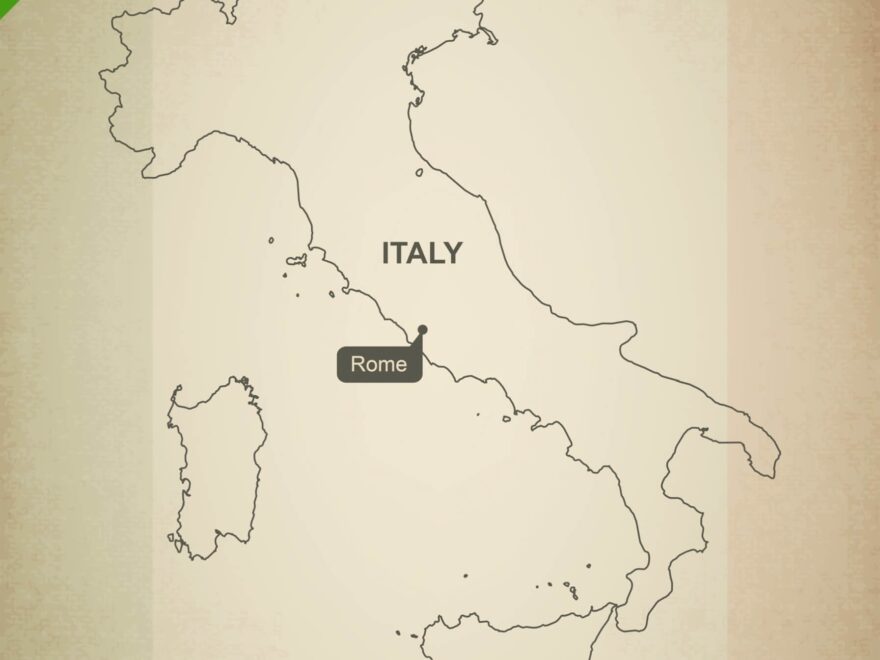 Free Vector Map Of Italy Outline One Stop Map