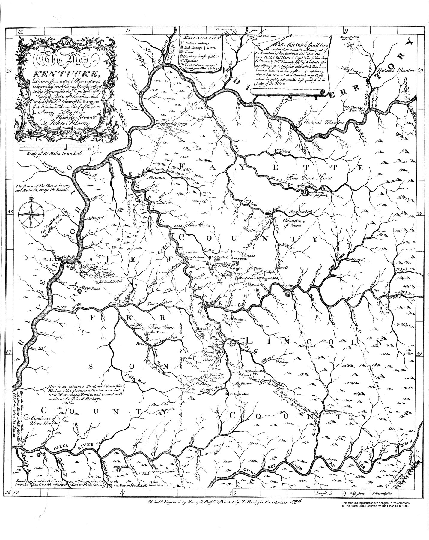 Kentucky Plat Map Printable