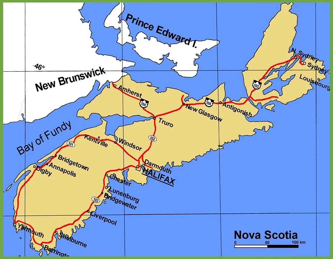 Get On The Road With Our Nova Scotia Highway Map Canada Maps Get On The Road With Our Nova Scotia Highway Map Canada Maps