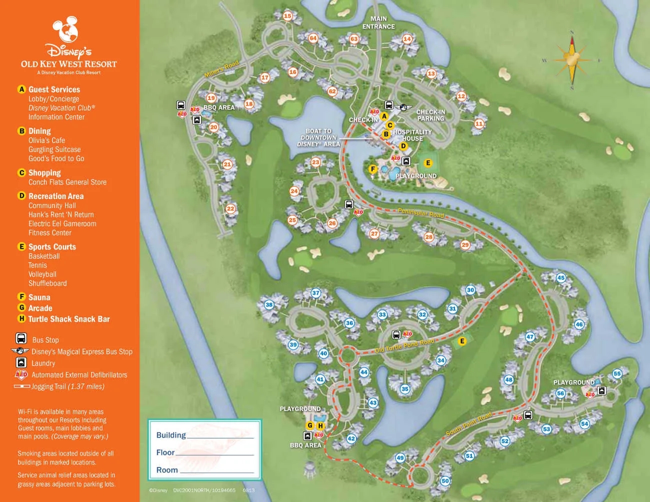 Printable Map Of Disney Springs