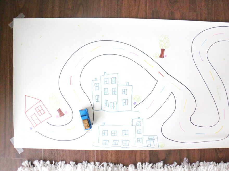 Giant Road Map Toddler At Play