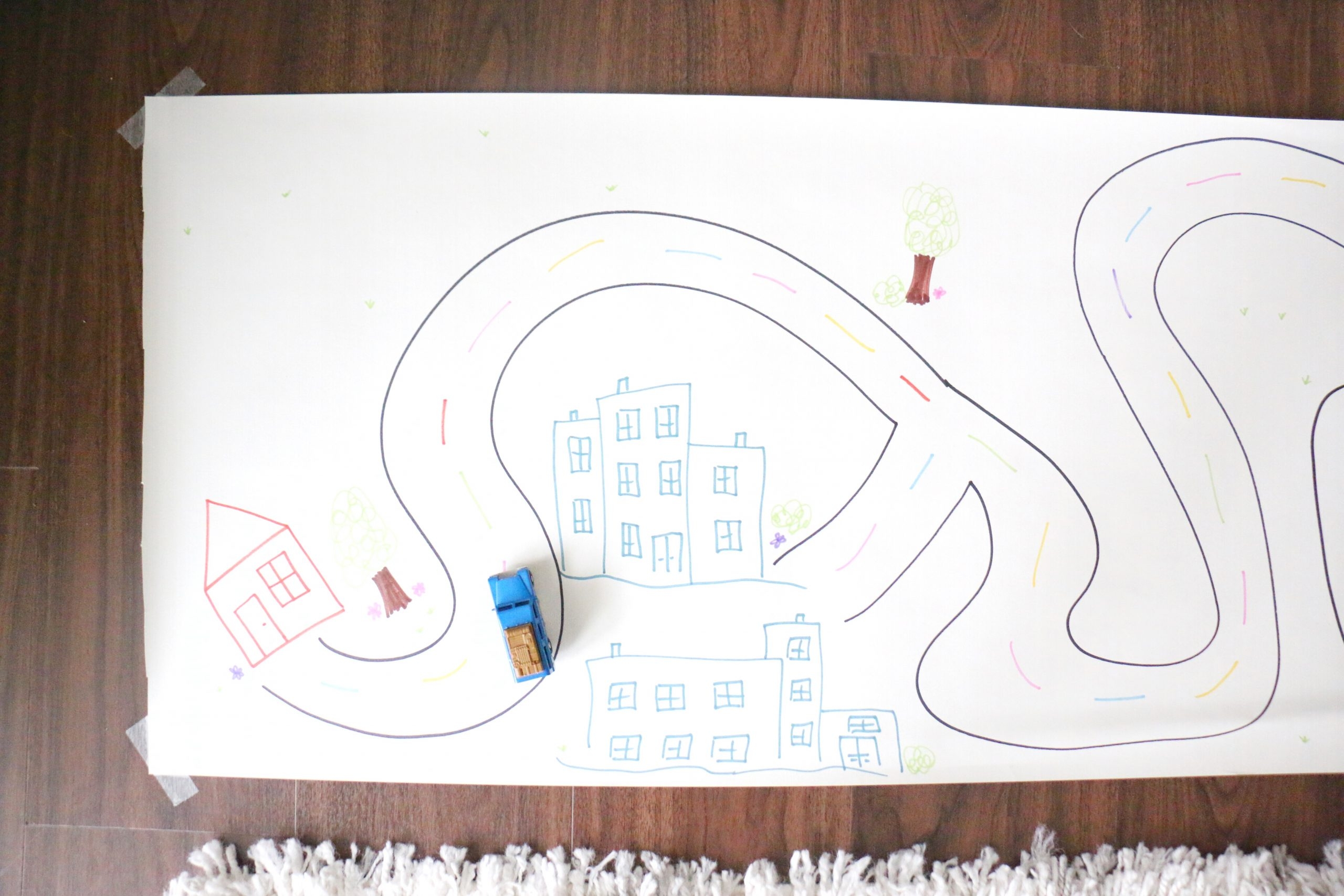 Giant Road Map Toddler At Play
