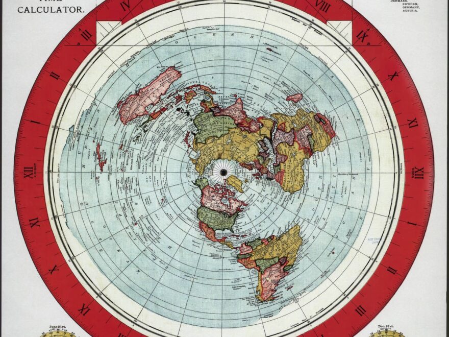 Gleason s New Standard Map Of The World On The Projection Of J S Christopher Modern College Blackheath