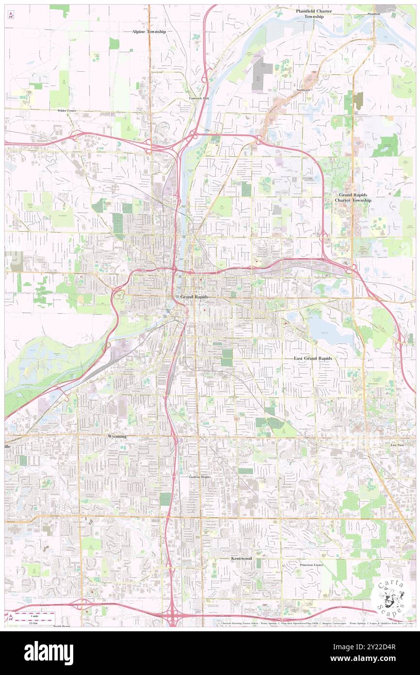Printable Map Of Grand Rapids Mi Printable Map Of Grand Rapids Mi