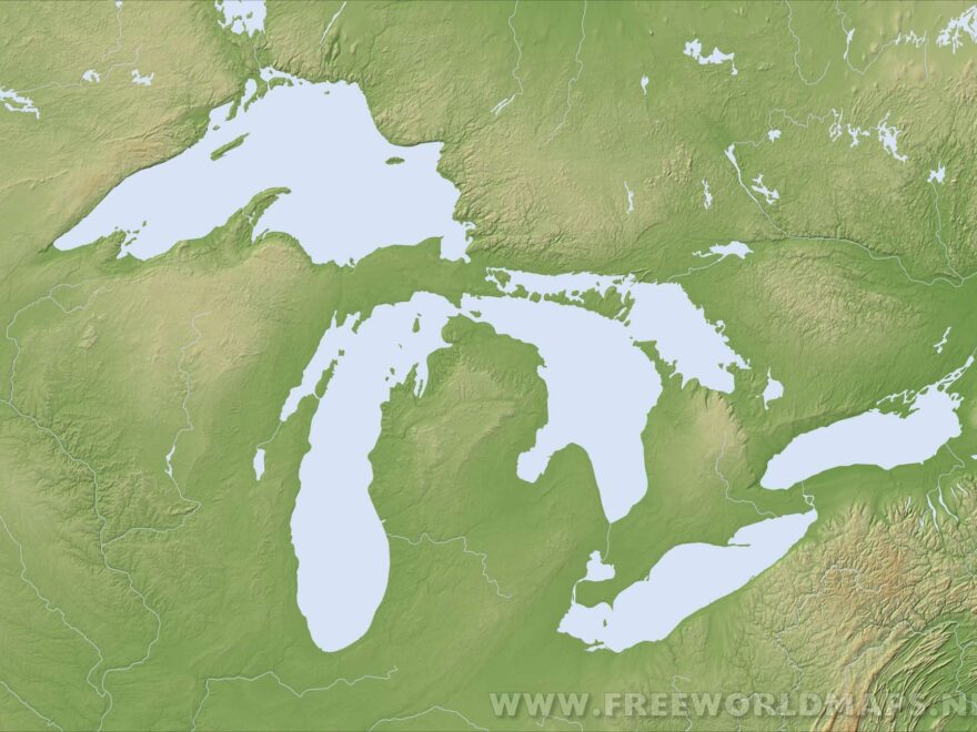 Great Lakes Maps