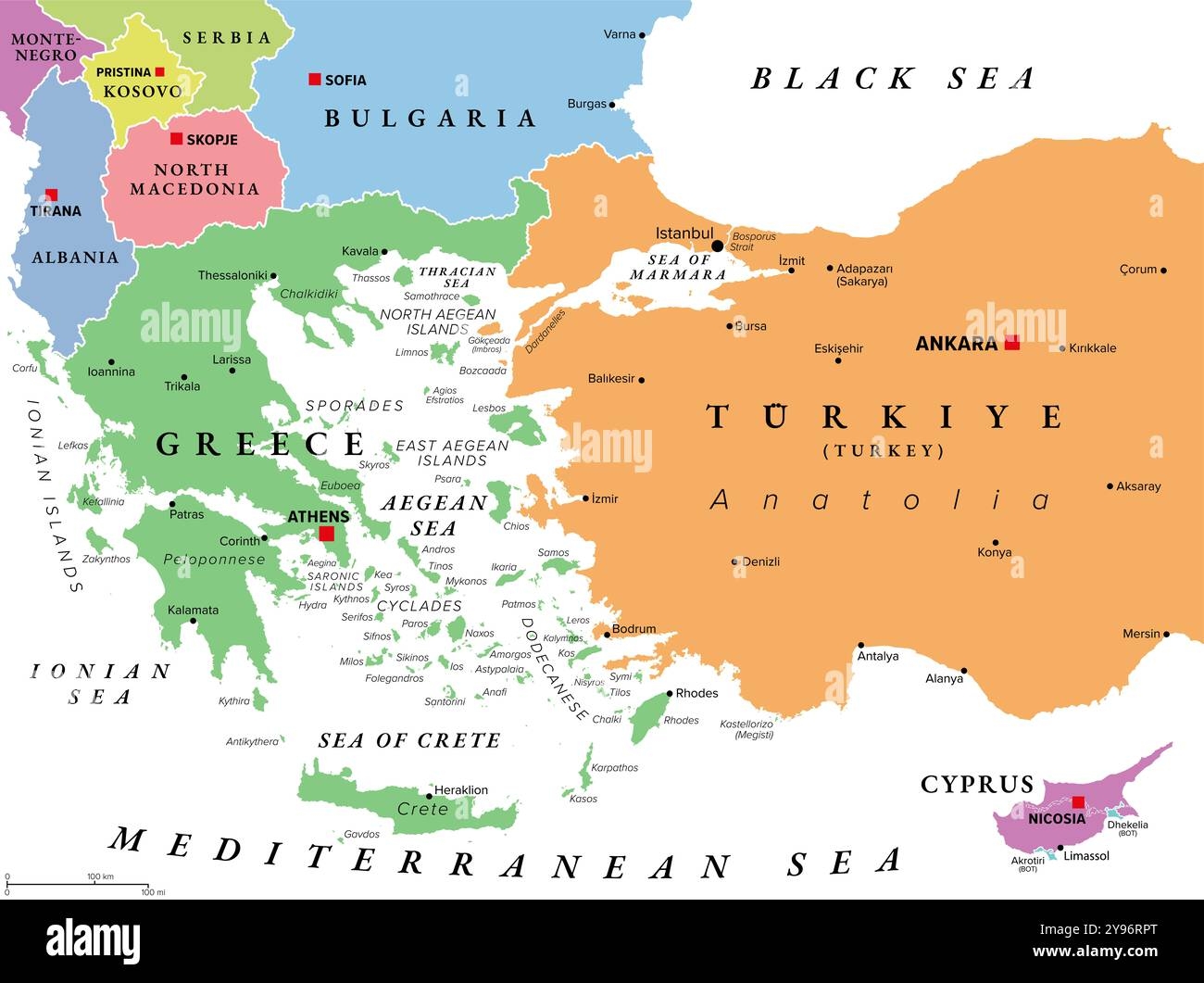 Greece Turkey And Aegean Sea Map Hi res Stock Photography And Images Alamy Greece Turkey And Aegean Sea Map Hi res Stock Photography And Images Alamy