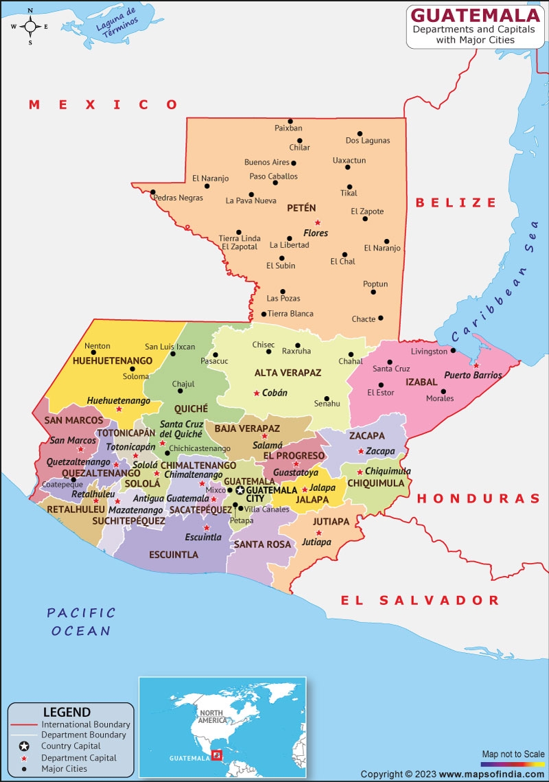 Guatemala Map HD Map Of The Guatemala Guatemala Map HD Map Of The Guatemala