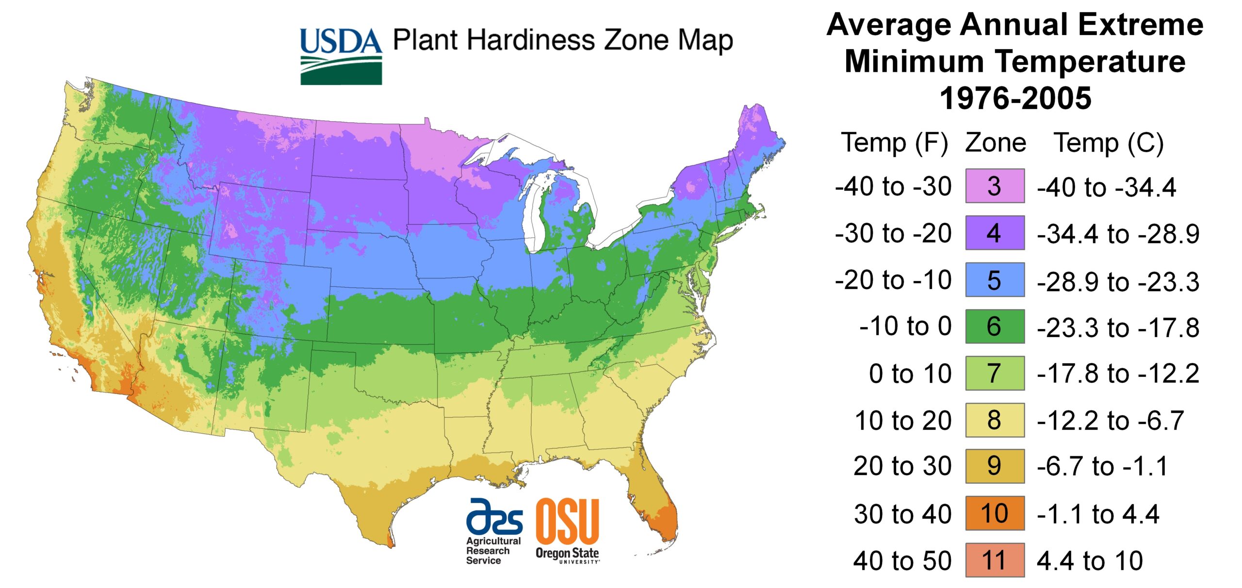 Us Climate Zone Map Printable