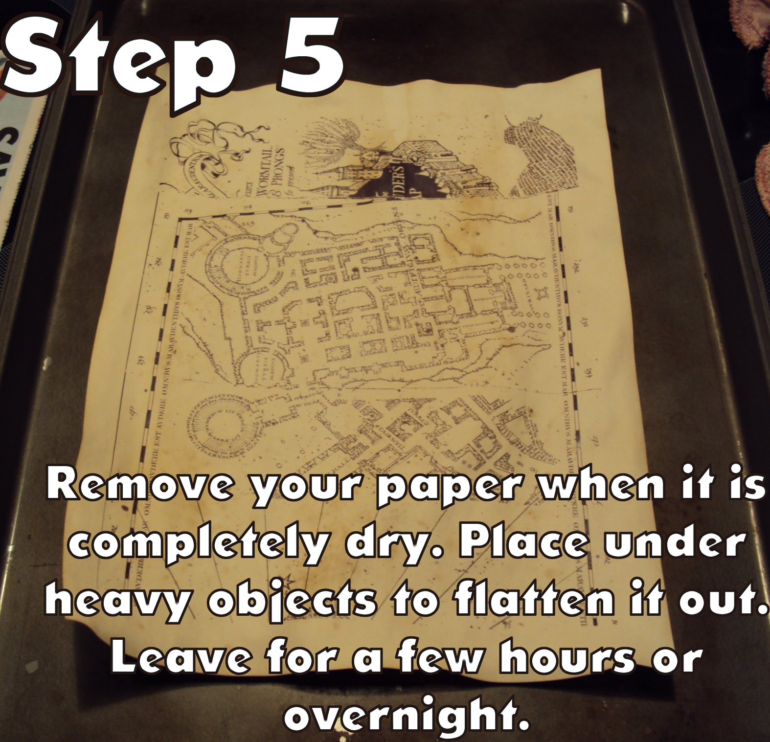 Harry Potter Paraphernalia Marauder s Map Inside And Outside Harry Potter Paraphernalia Marauder s Map Inside And Outside