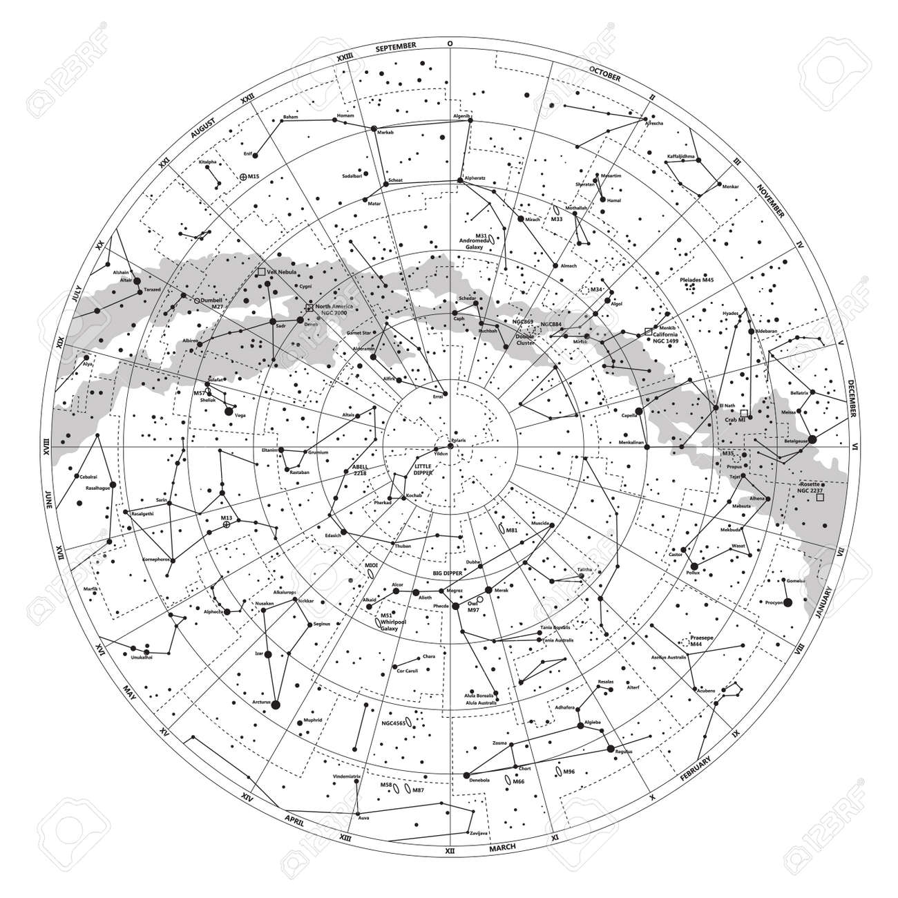 Official Star Map Printable