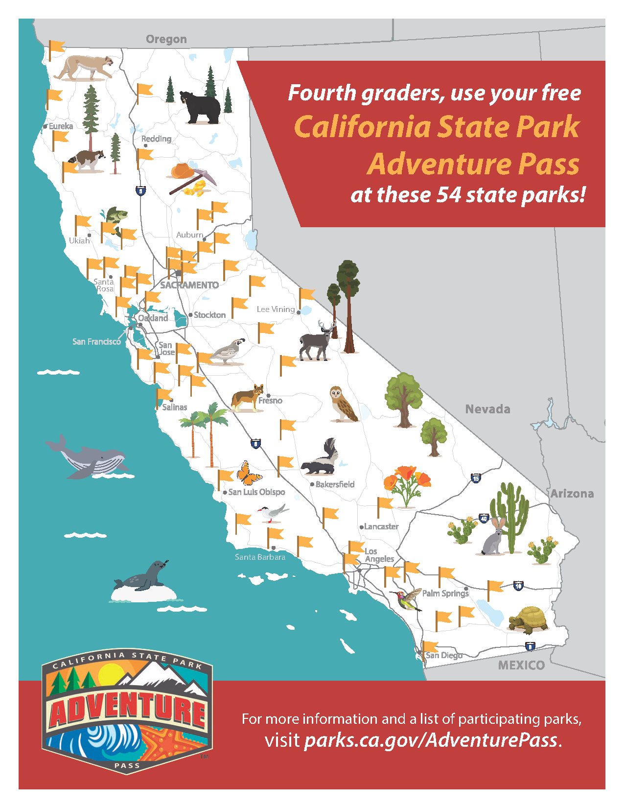 Printable California State Parks Map