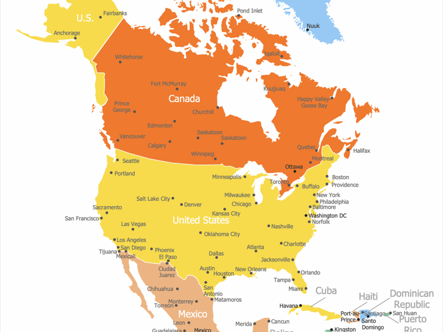 How To Draw A Map Of North America Map Software Geo Map South America Continent Diagrame Of North America In Geography