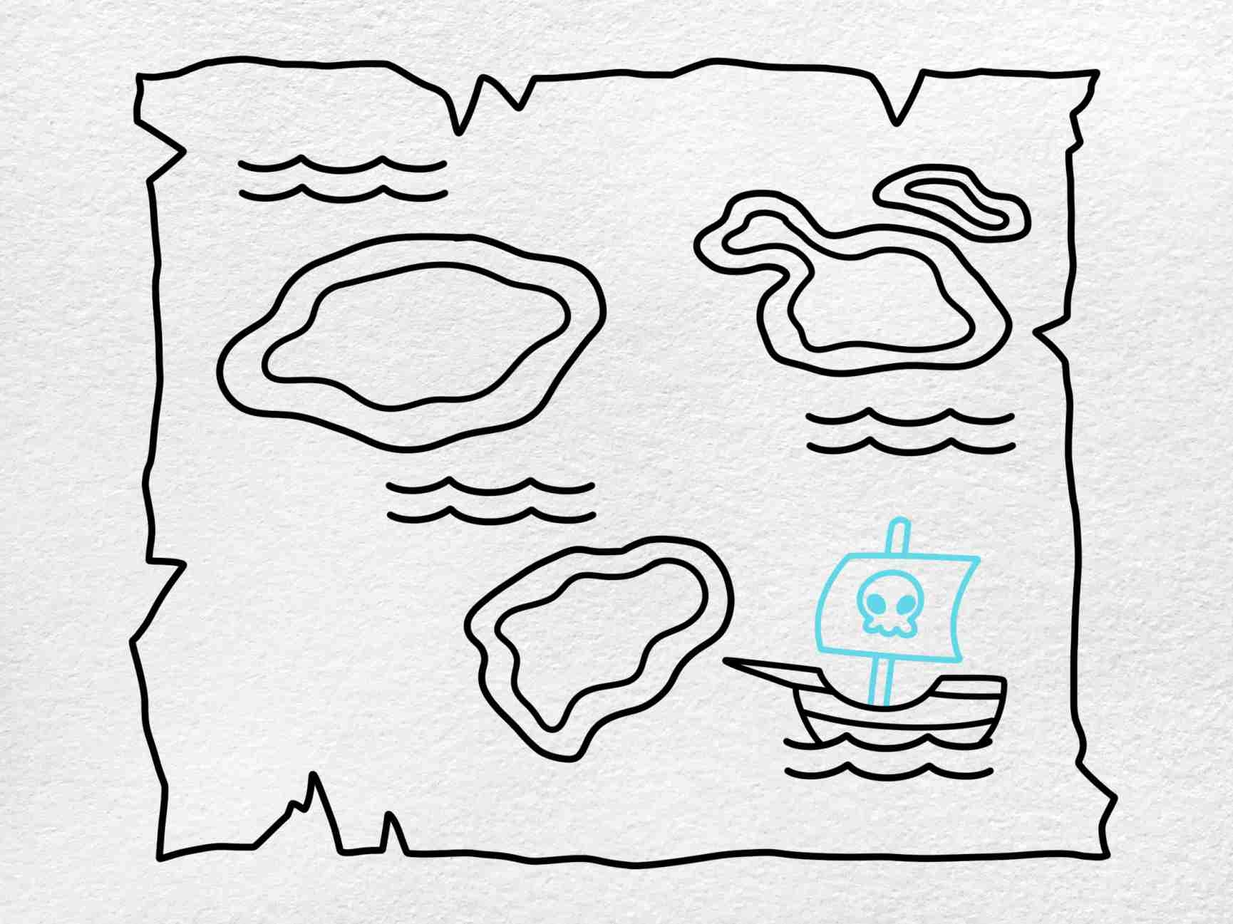 Kids Pirate Map Printable