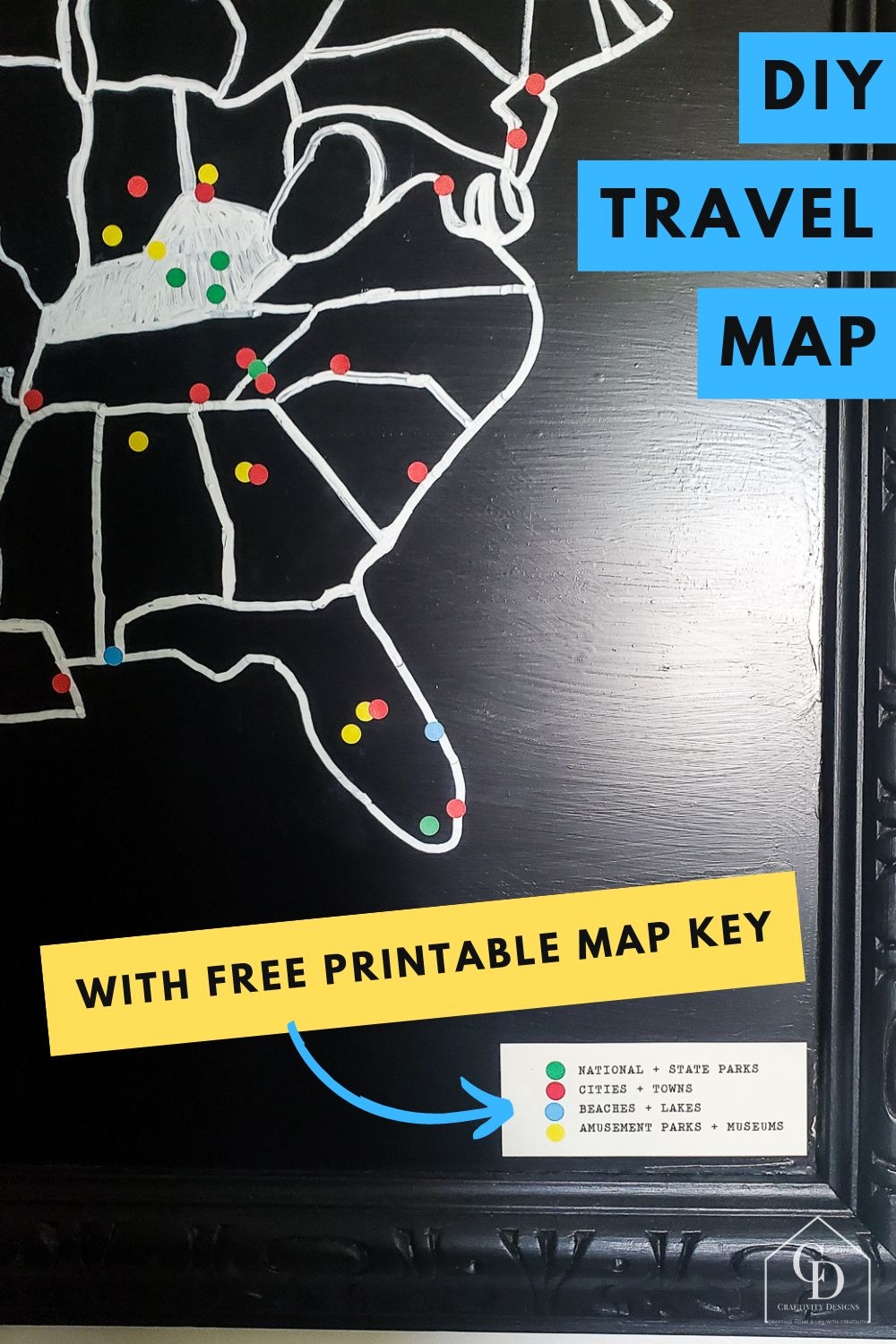 Free Travel Map Printable