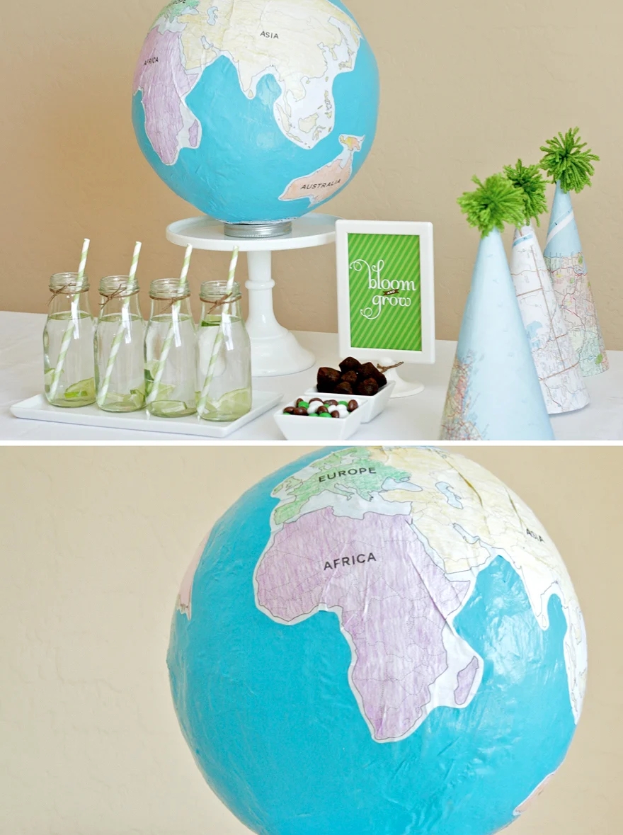 How To Make A Globe Paging Supermom