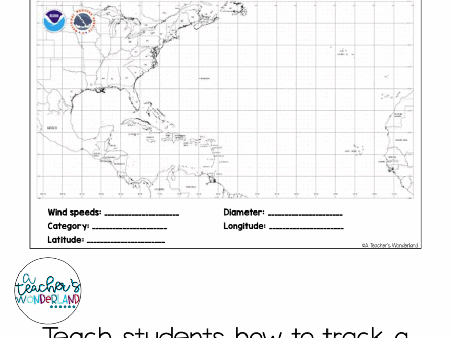 Hurricane Tracking Preparedness Project Based Learning DIGITAL Paper Based A Teacher s Wonderland