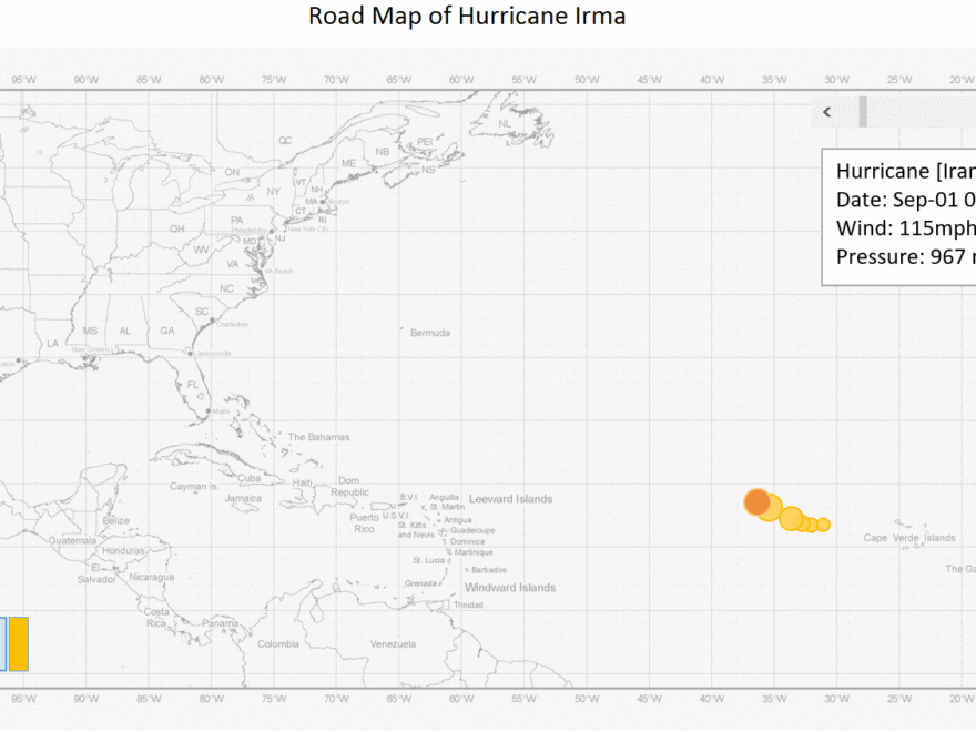 I Made A Dynamic Hurricane Map With Excel FineReport