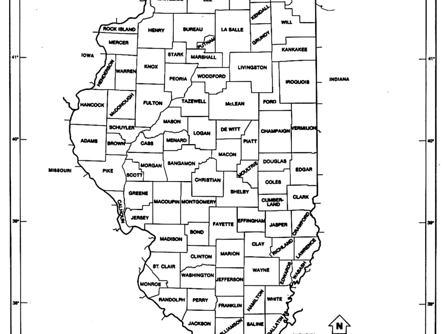 Illinois Free Map