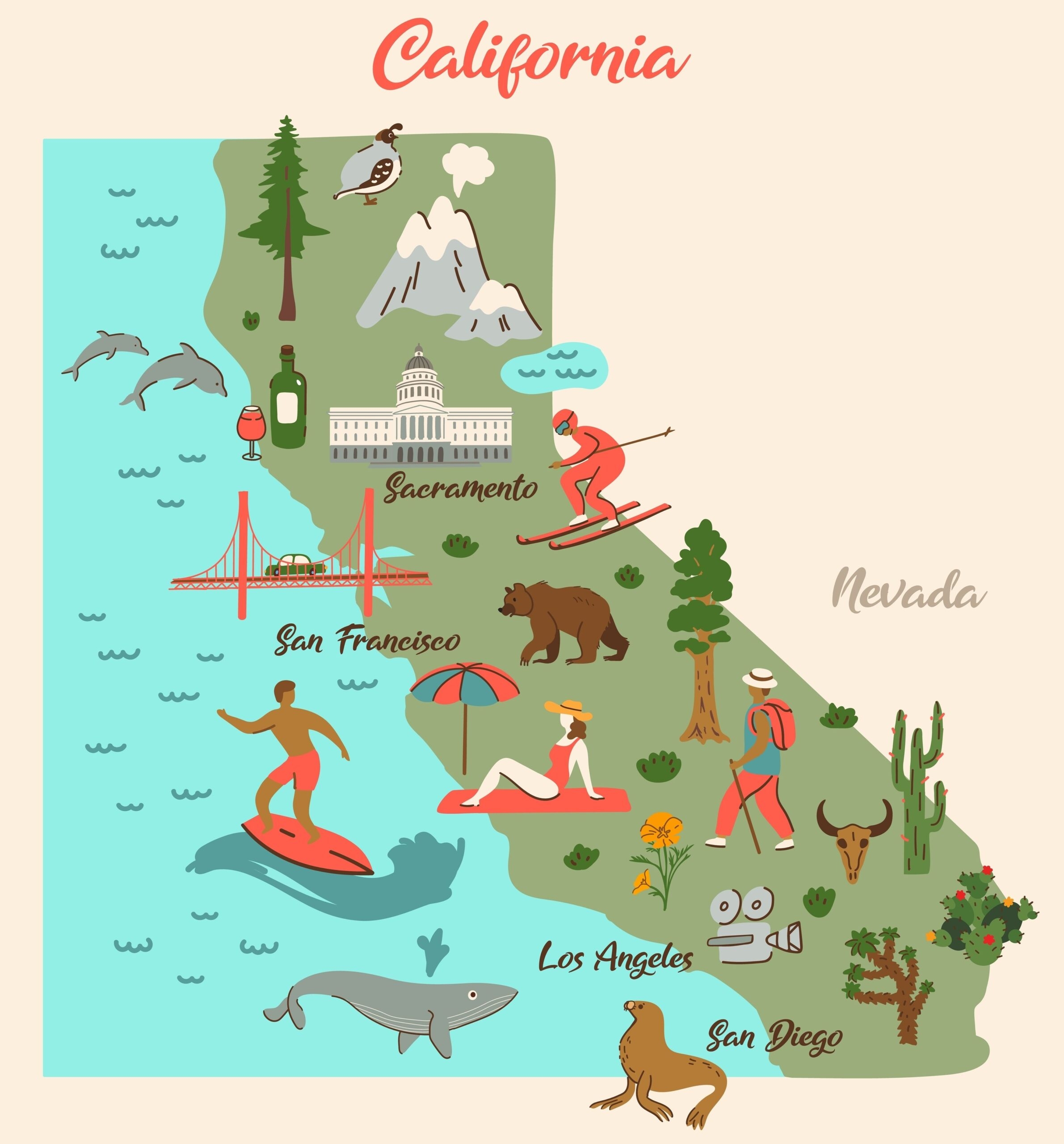 Interesting Facts About California ABCmouse