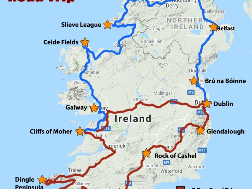 Ireland Self Drive Tour Your 7 Day To 14 Day Itinerary Avrex Travel