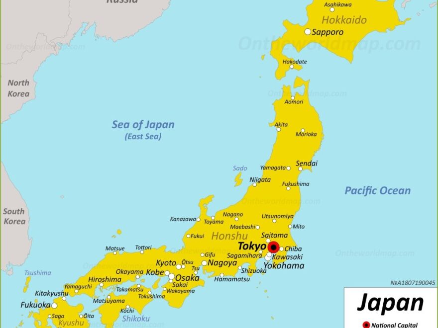 Japan Map Detailed Maps Of Japan