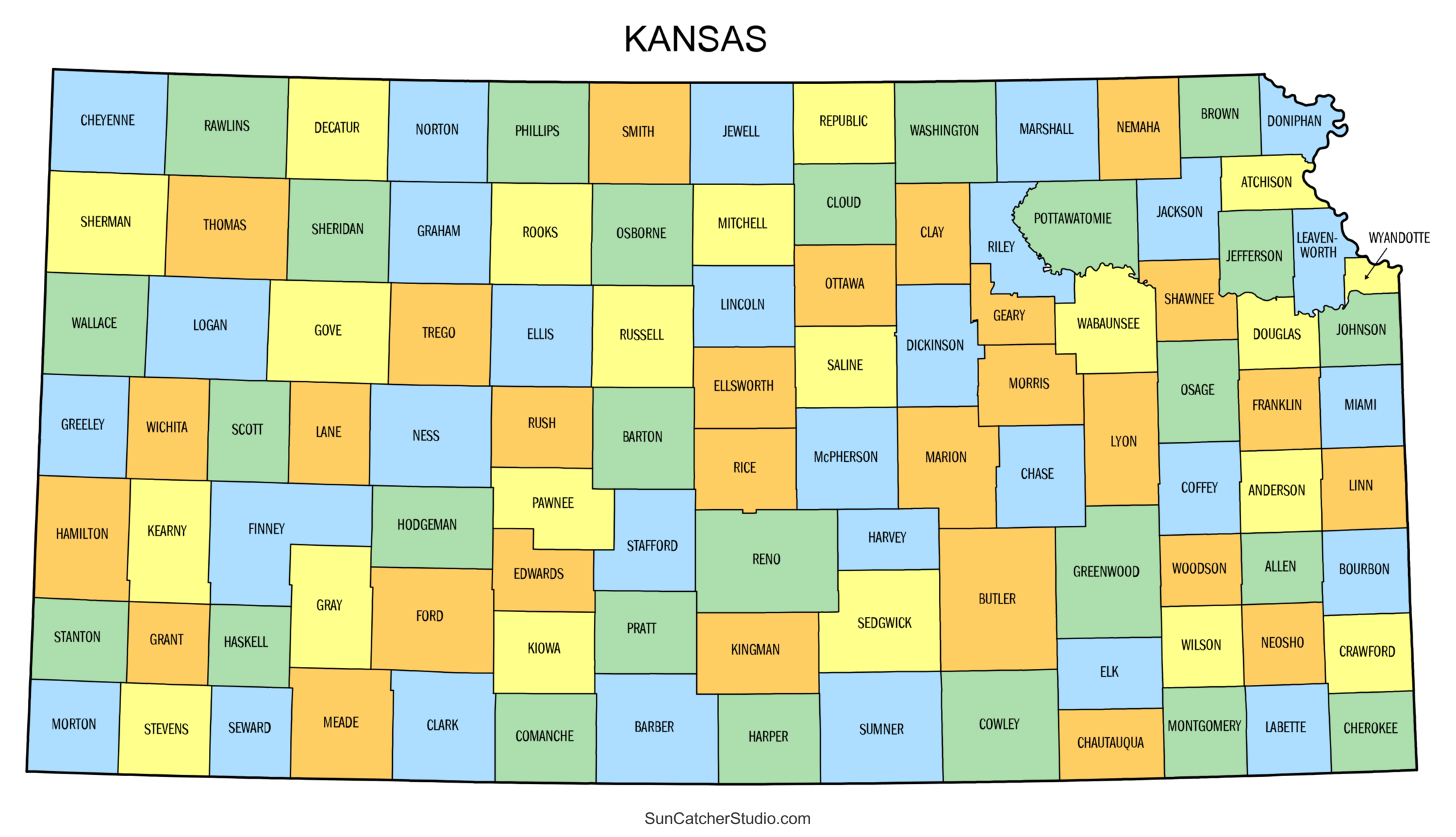 Kansas County Map Printable State Map With County Lines Free Printables Monograms Design Tools Patterns DIY Projects Kansas County Map Printable State Map With County Lines Free Printables Monograms Design Tools Patterns DIY Projects