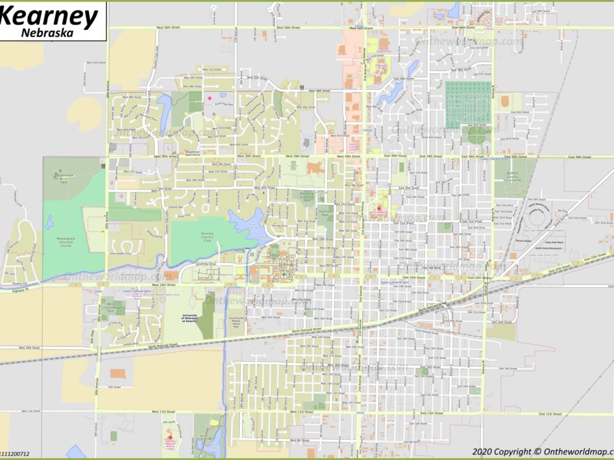 Kearney Map Nebraska U S Discover Kearney With Detailed Maps