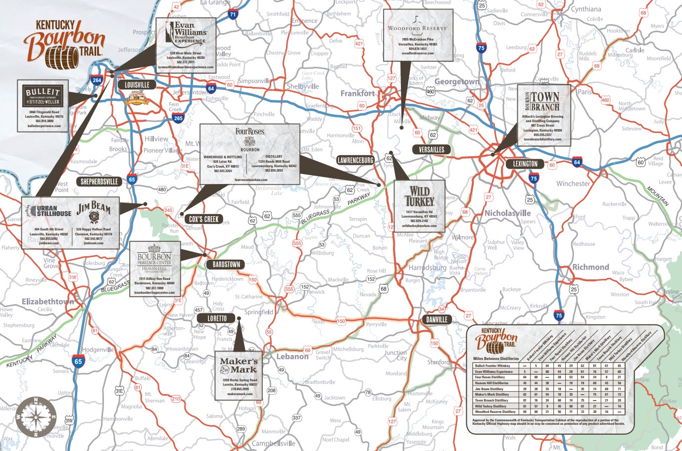 Bourbon Trai Map Printable Free