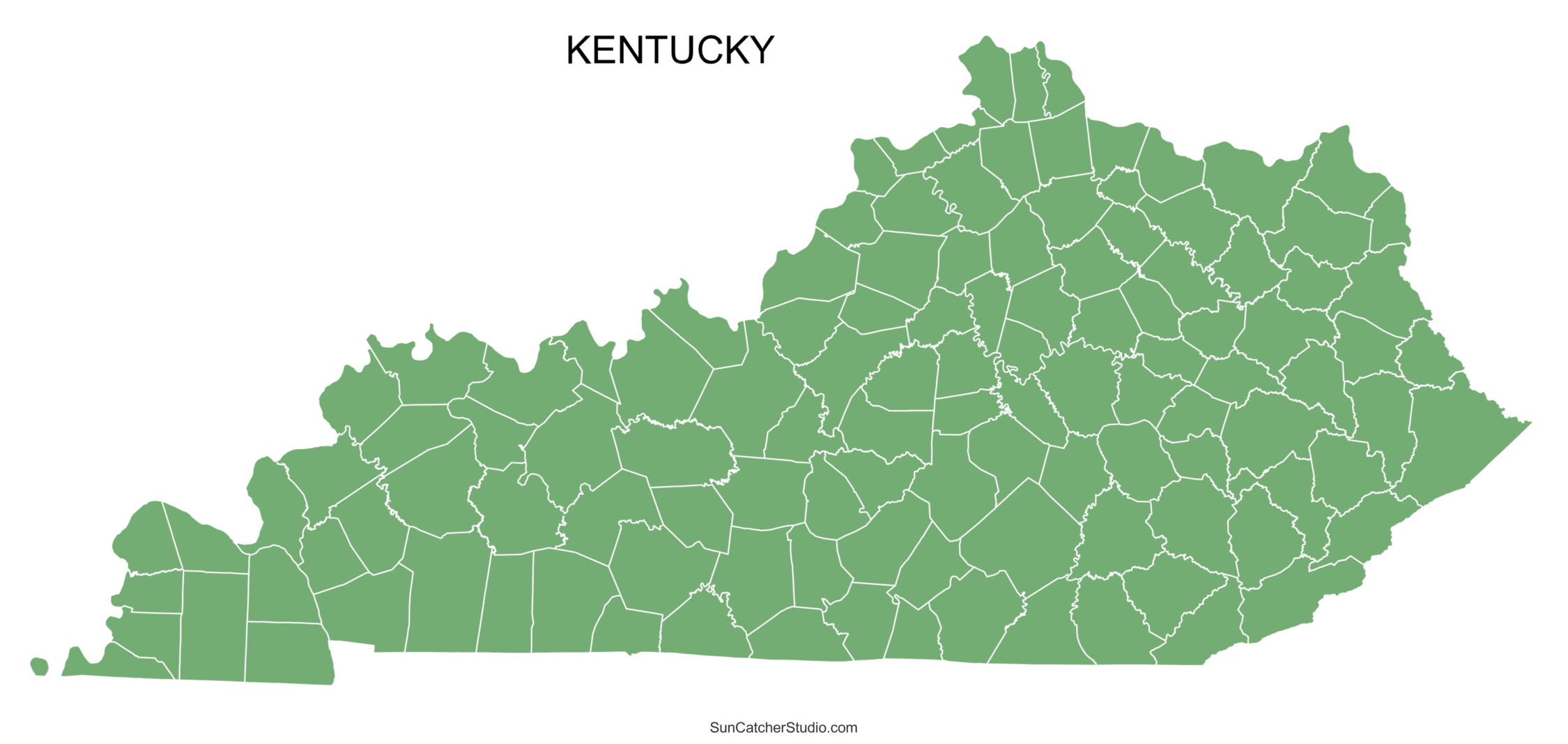 Kentucky County Map Printable State Map With County Lines Free Printables Monograms Design Tools Patterns DIY Projects