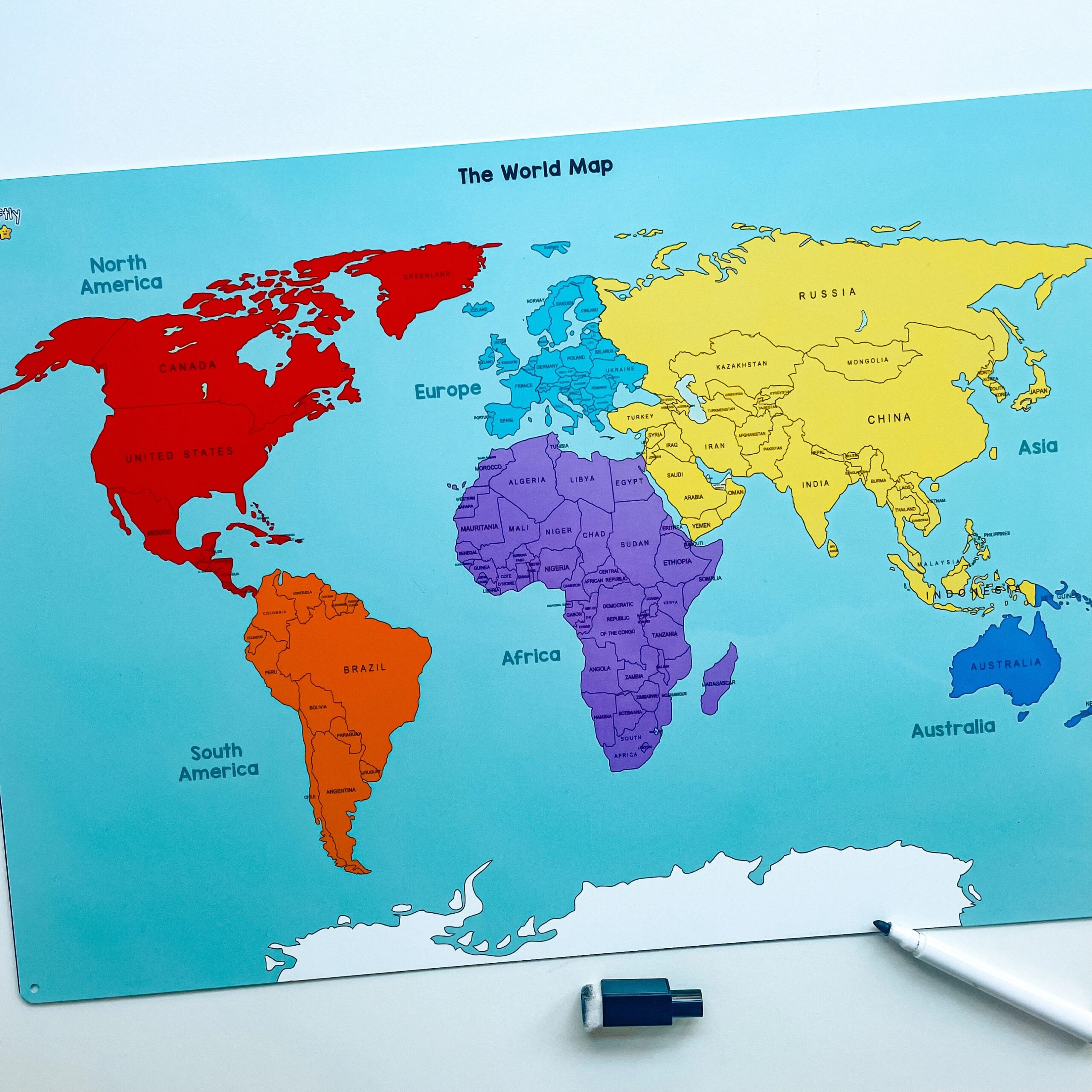 World Map Free Printable For Students