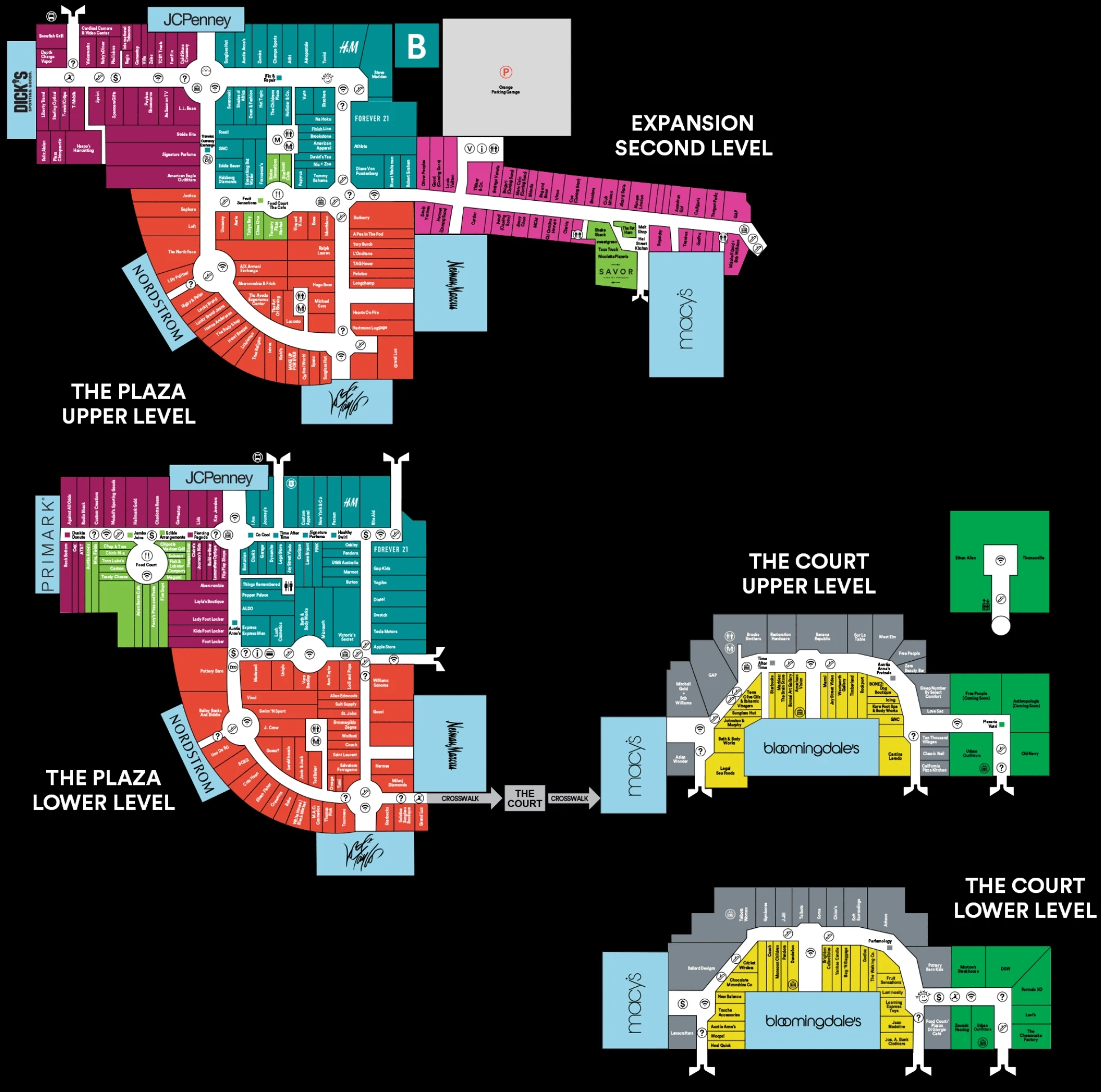 King Of Prussia Mall Map 2024 All Maps