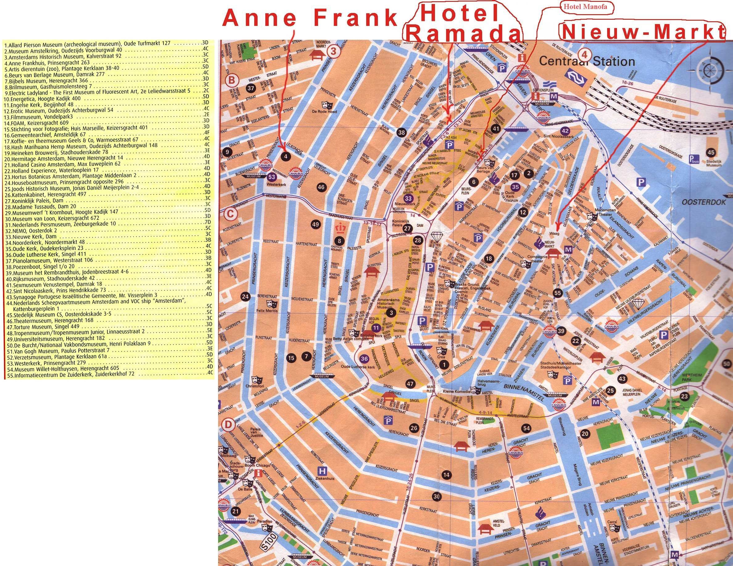 Large Amsterdam Maps For Free Download And Print High Resolution And Detailed Maps