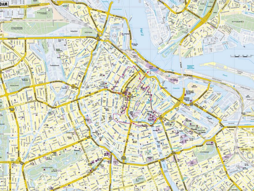 Large Amsterdam Maps For Free Download And Print High Resolution And Detailed Maps