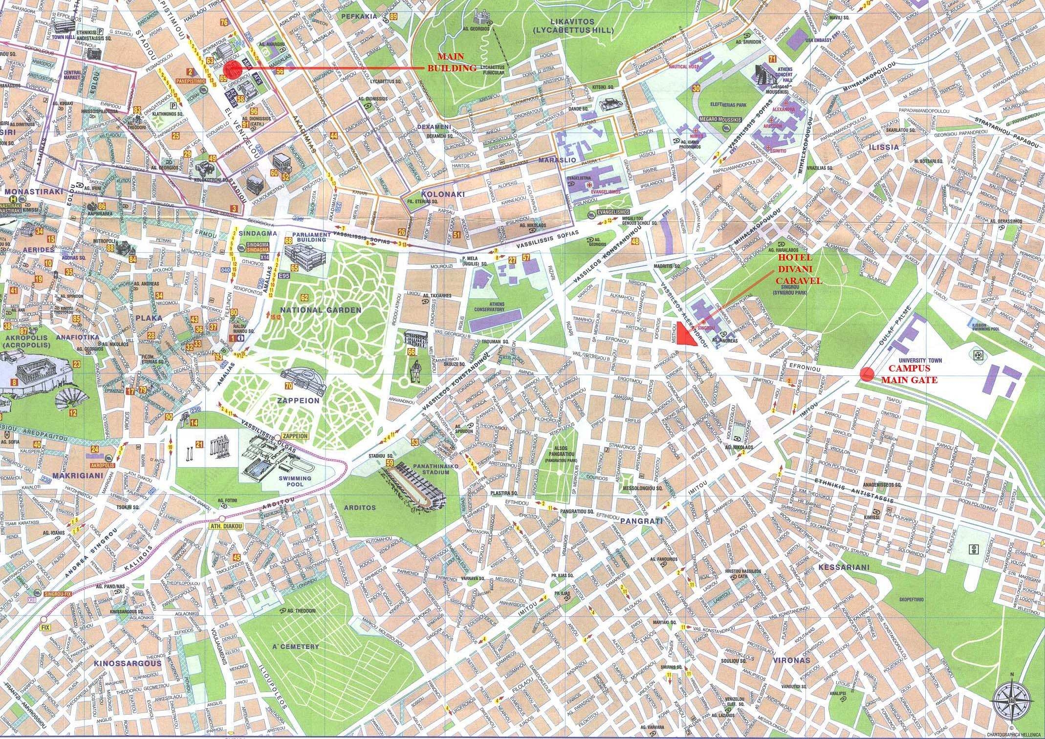 Large Athens Maps For Free Download And Print High Resolution And Detailed Maps