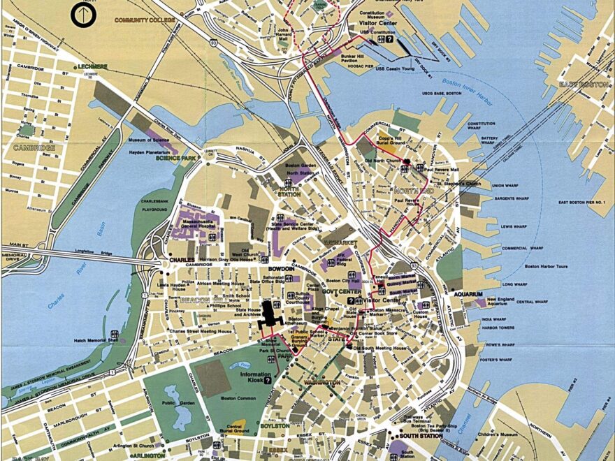 Large Boston Maps For Free Download And Print High Resolution And Detailed Maps