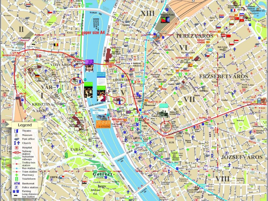 Large Budapest Maps For Free Download And Print High Resolution And Detailed Maps