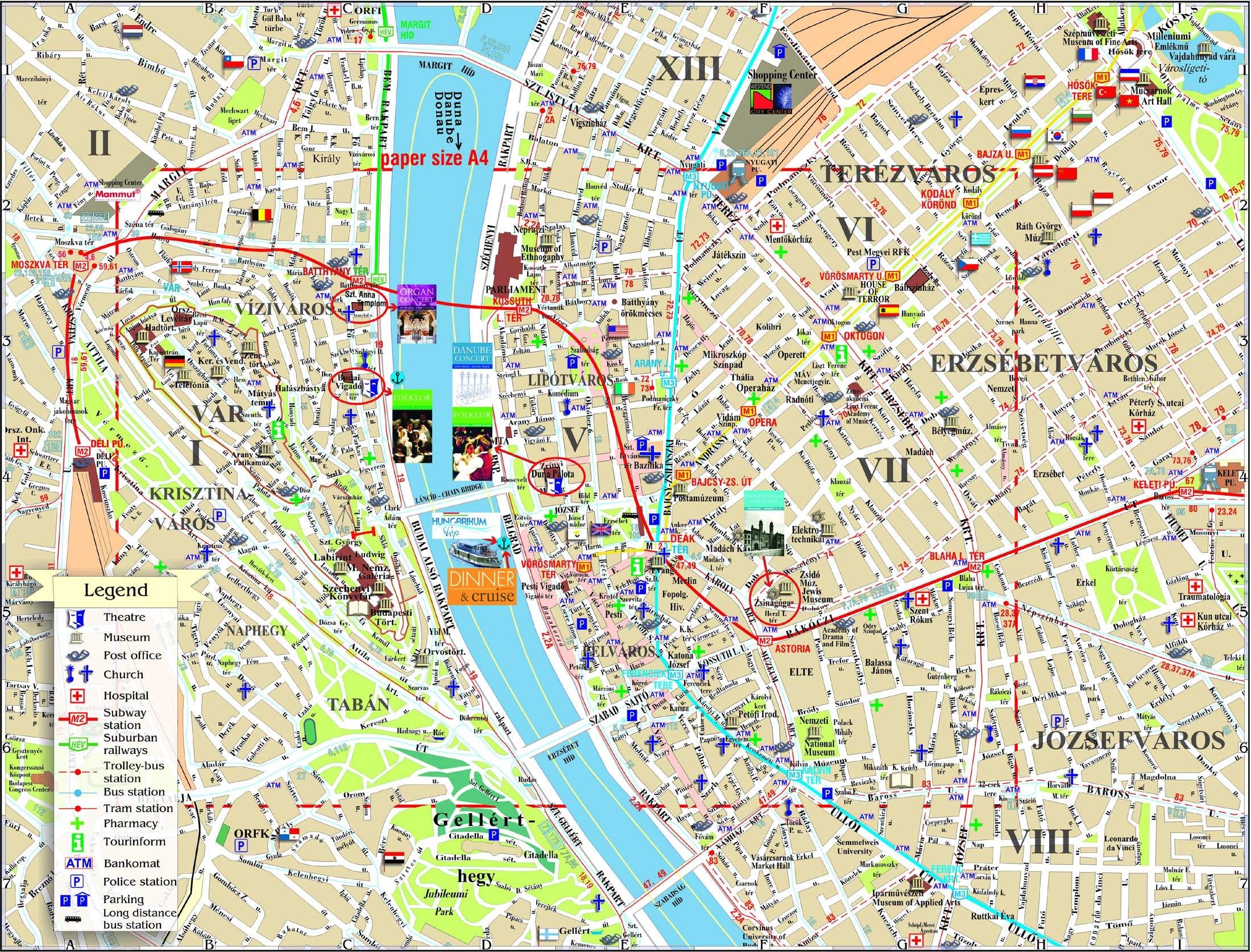 Large Budapest Maps For Free Download And Print High Resolution And Detailed Maps
