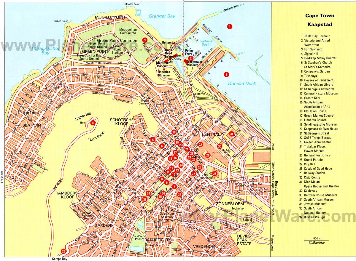 Printable Town Street Maps Free