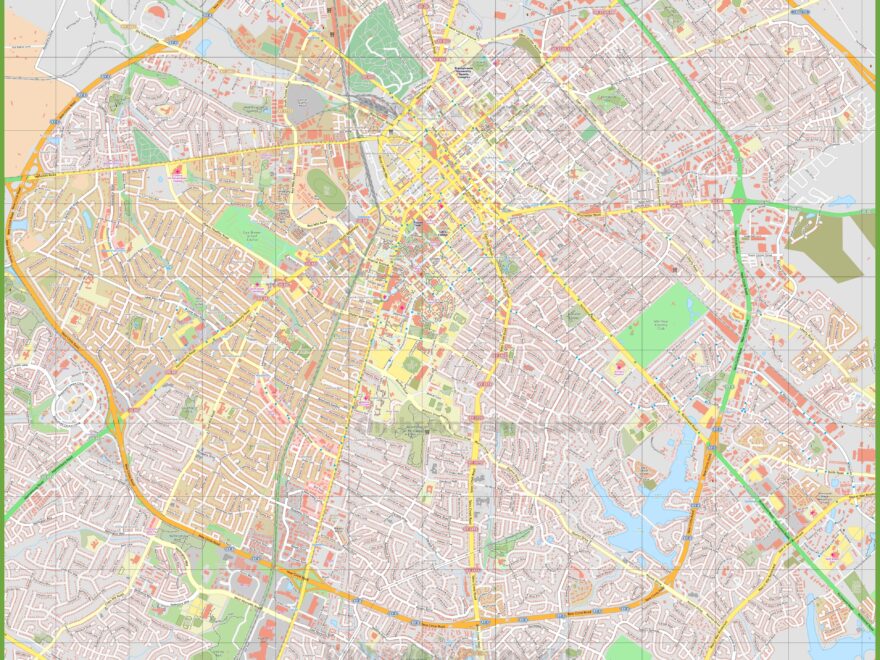 Large Detailed Map Of Lexington Ontheworldmap