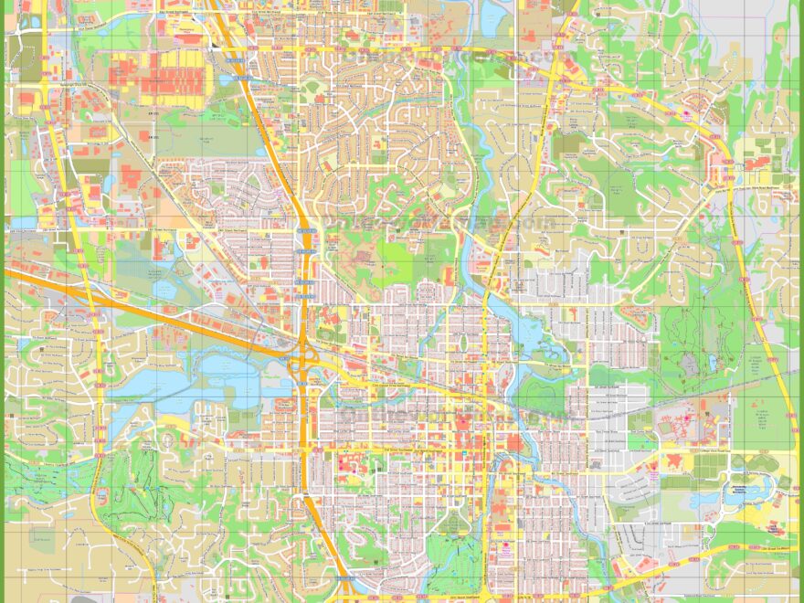 Large Detailed Map Of Rochester Minnesota Ontheworldmap