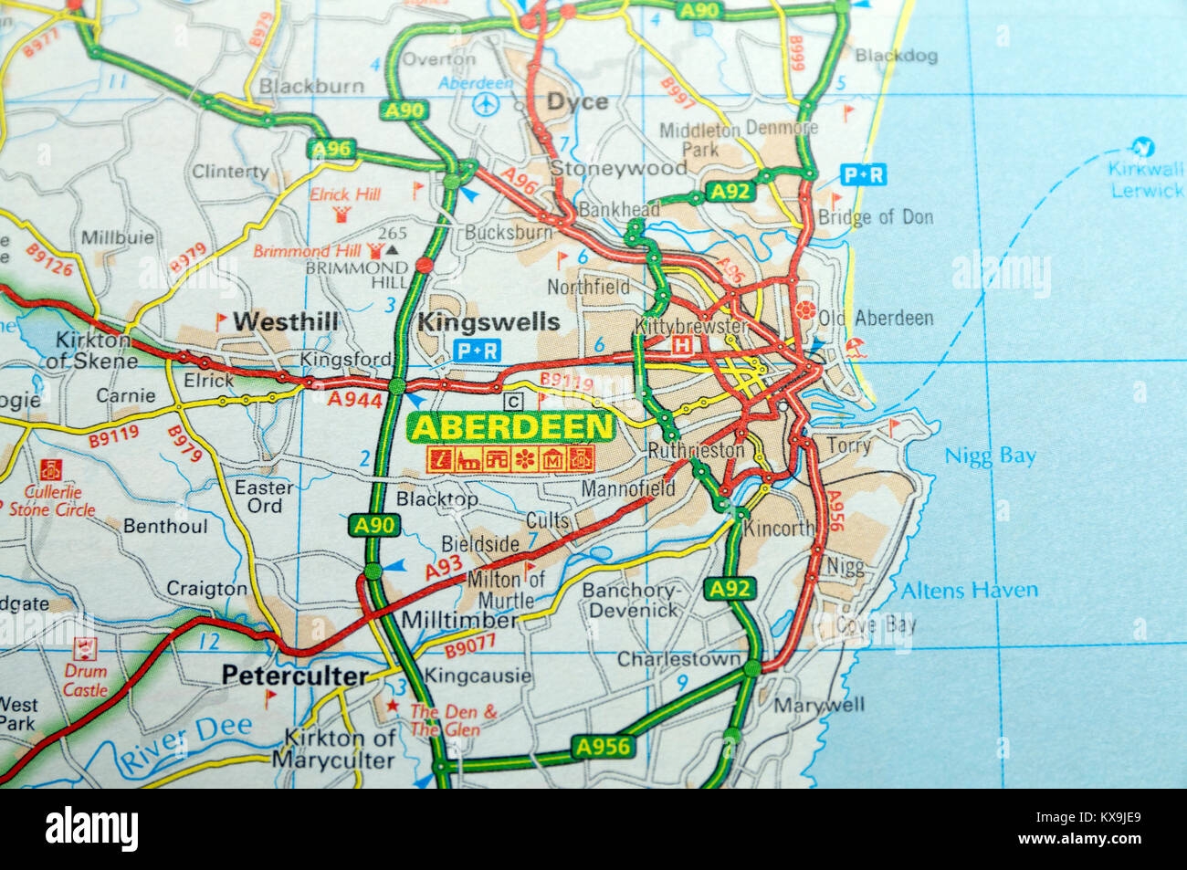Large Detailed Map Of Scotland With Relief Roads Major Cities Worksheets Library