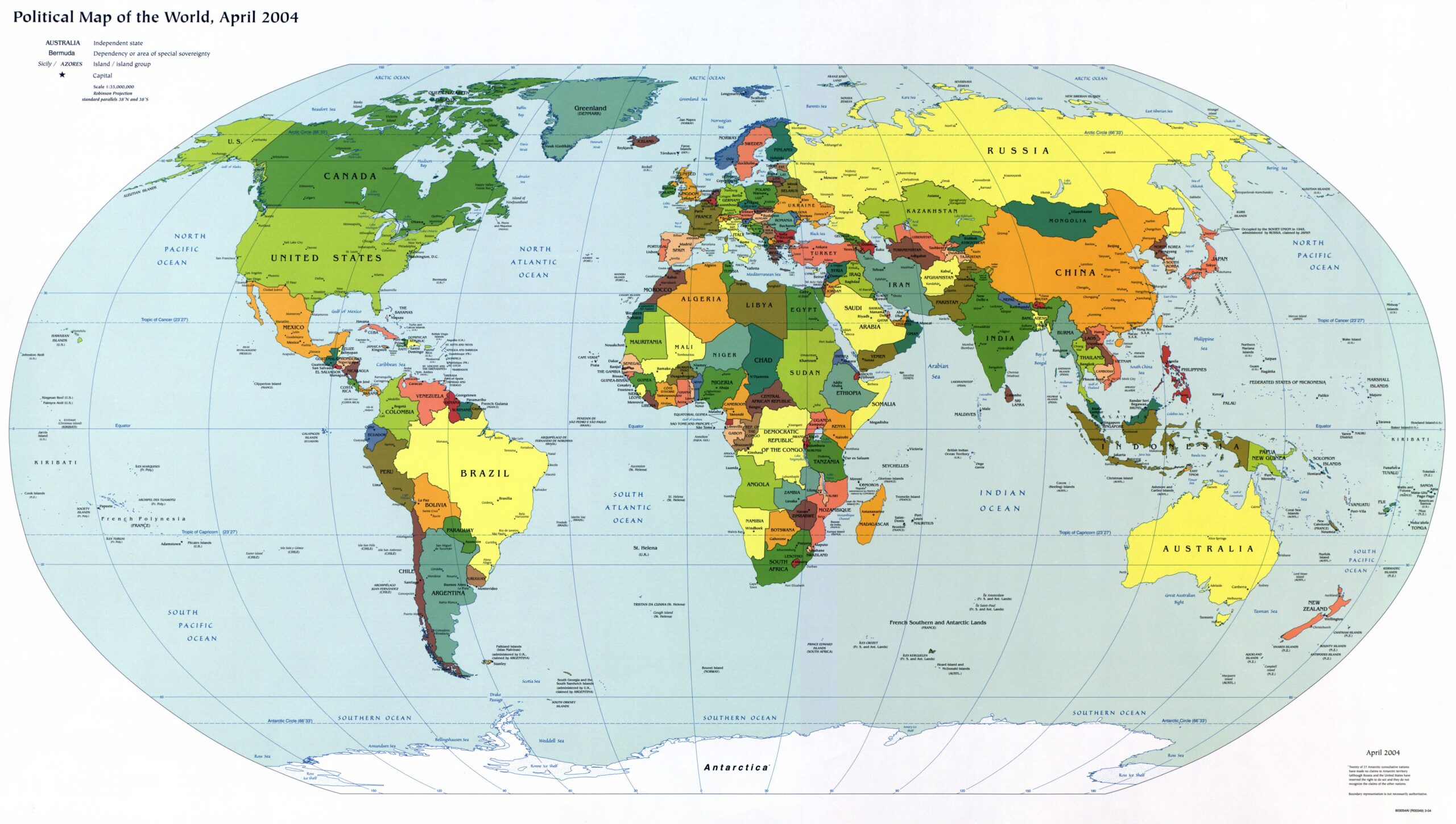 World Map With Cities Printable