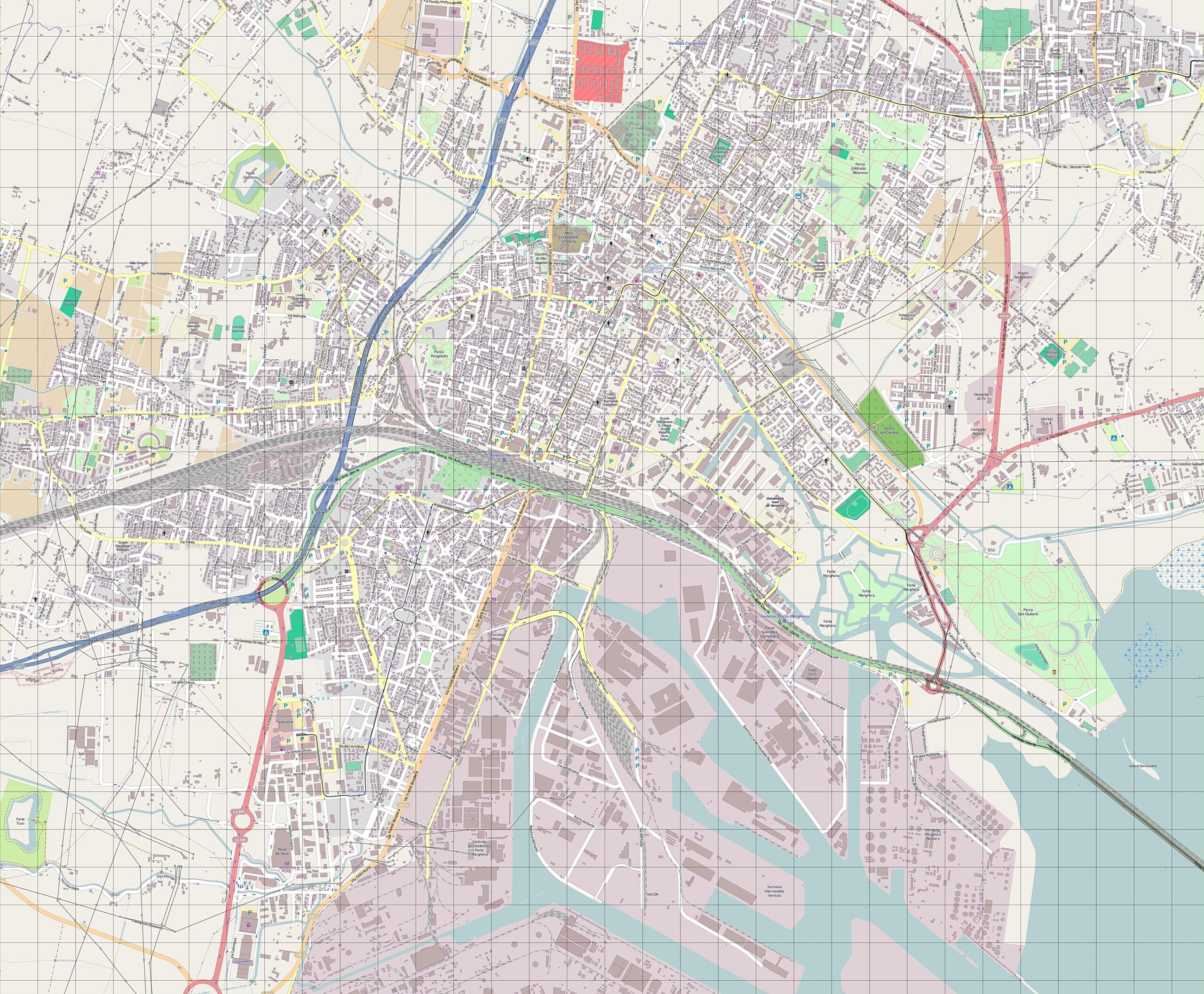 Large Mestre Maps For Free Download And Print High Resolution And Detailed Maps