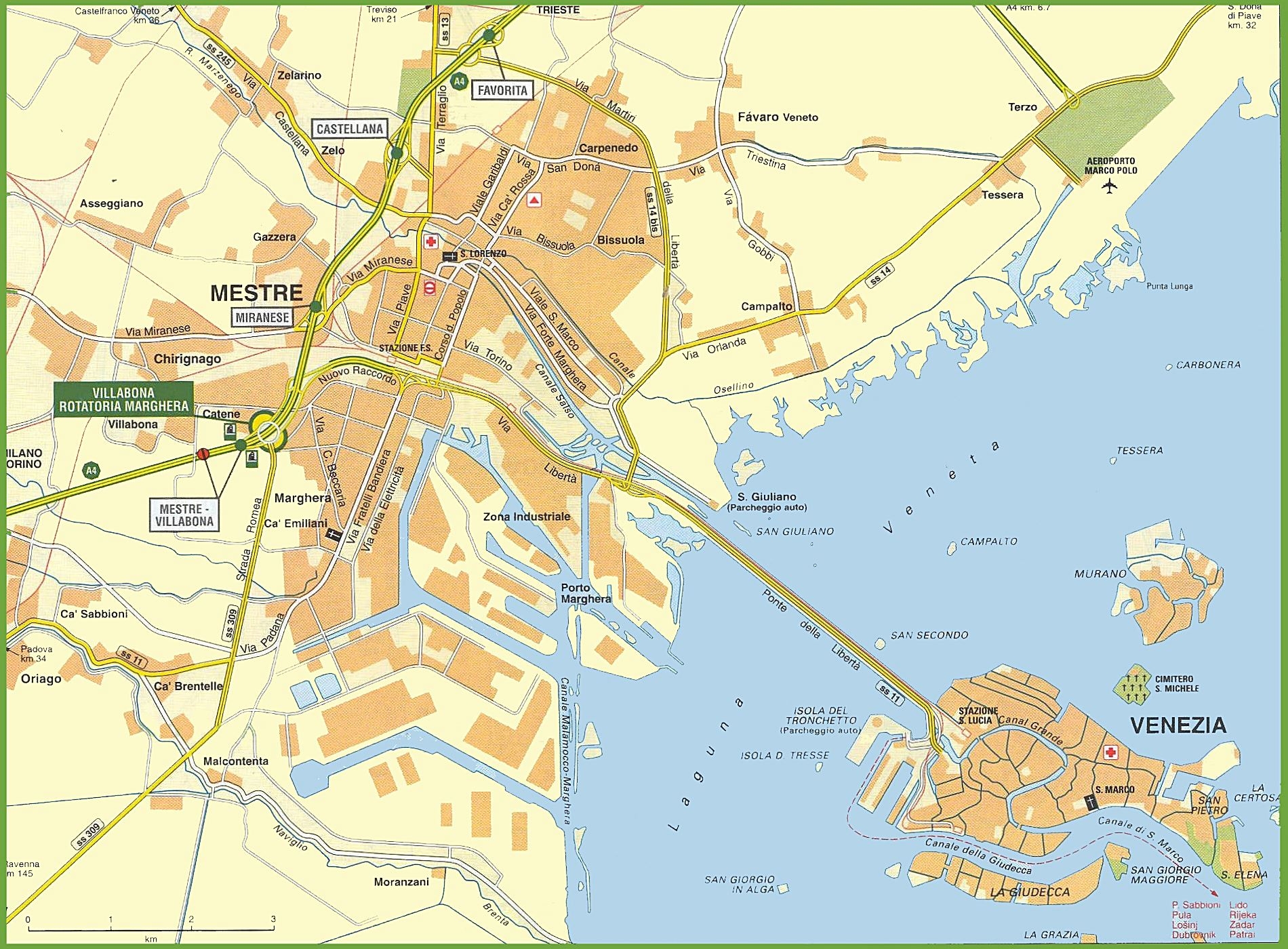 Large Mestre Maps For Free Download And Print High Resolution And Detailed Maps