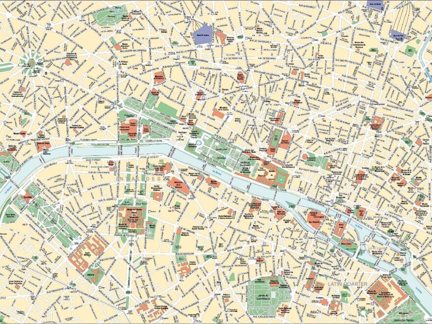Large Paris Maps For Free Download And Print High Resolution And Detailed Maps