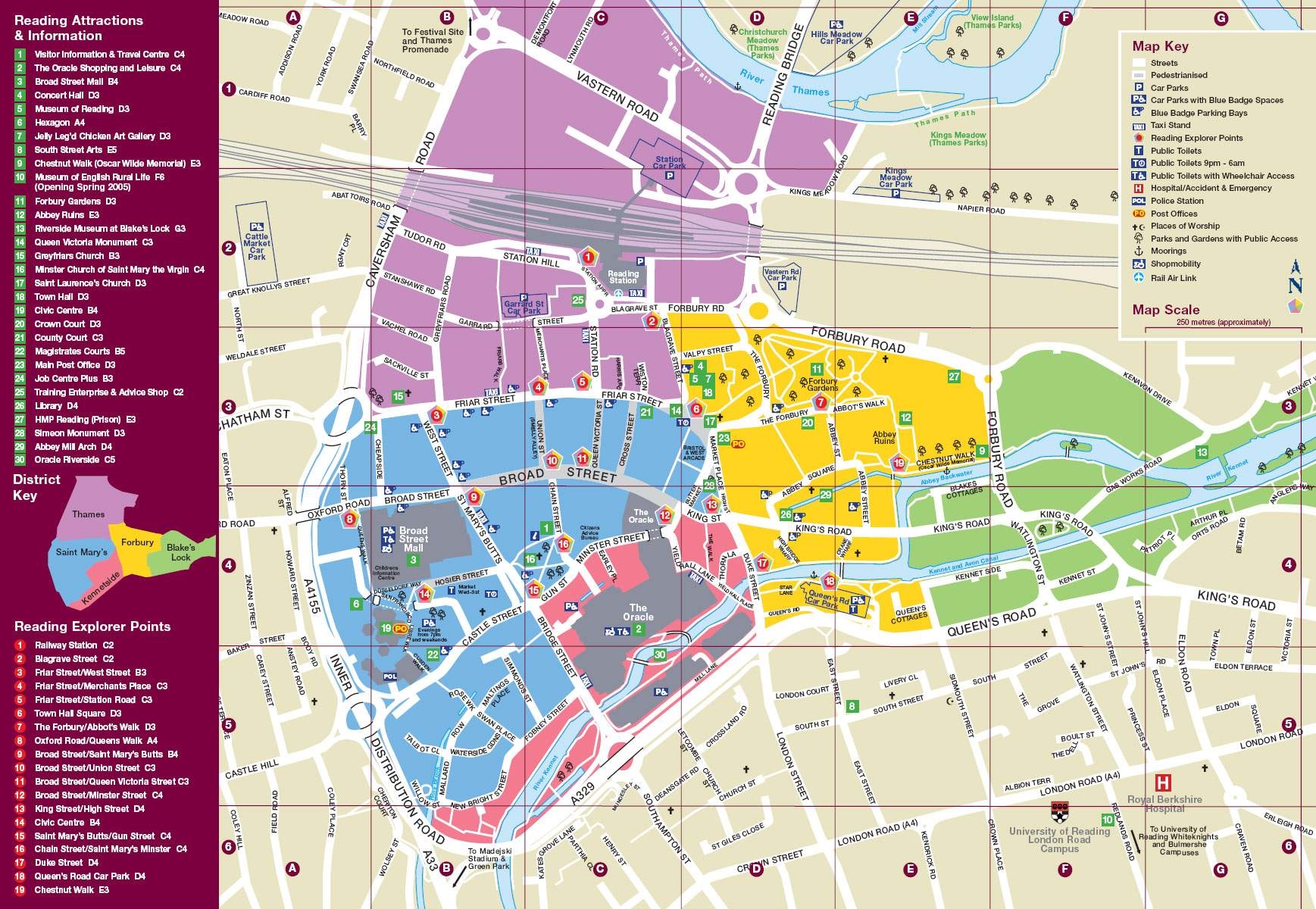 Large Reading Maps For Free Download And Print High Resolution And Detailed Maps